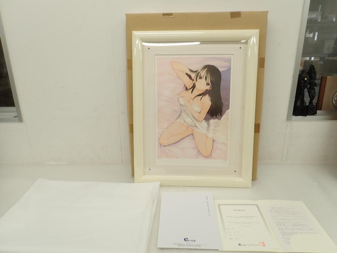 ②未使用・保証書付 Tony トニー「澄んだ朝に」ミクスドメディア　アールビバン