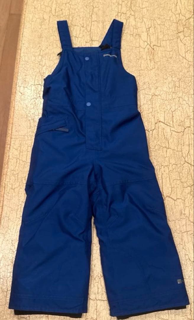 パタゴニア 子ども用 スキーウェア３Tサイズ ブルー　上下セット