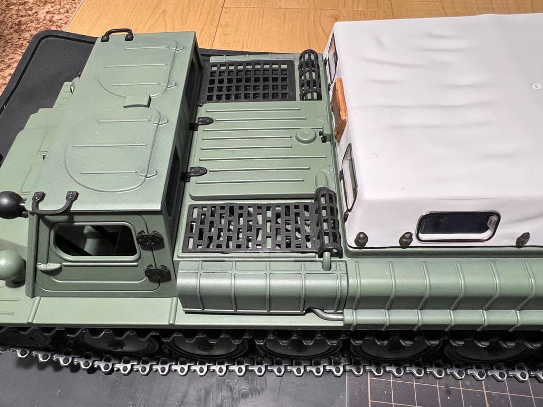 WPL E-1 1/16 新品 塗装 再組立て 金属履帯 1台制作中