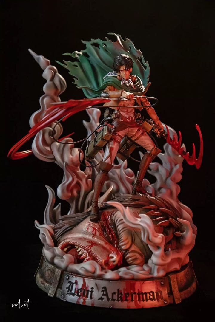 リヴァイ·アッカーマン　進撃の巨人　フィギュア　ガレージキット