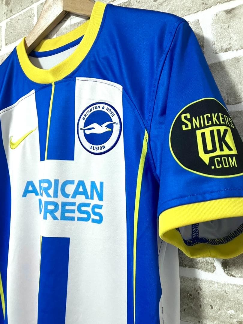 【24時間以内/匿名配送】 ブライトン プレミアリーグ 三笘薫 ユニフォーム M