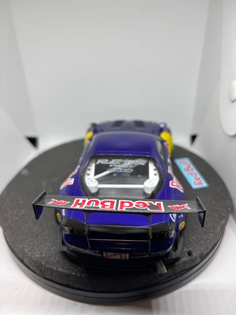 プラモデル完成品　アオシマ RX-7 RE雨宮　FD3S 改　1/24 D1GP