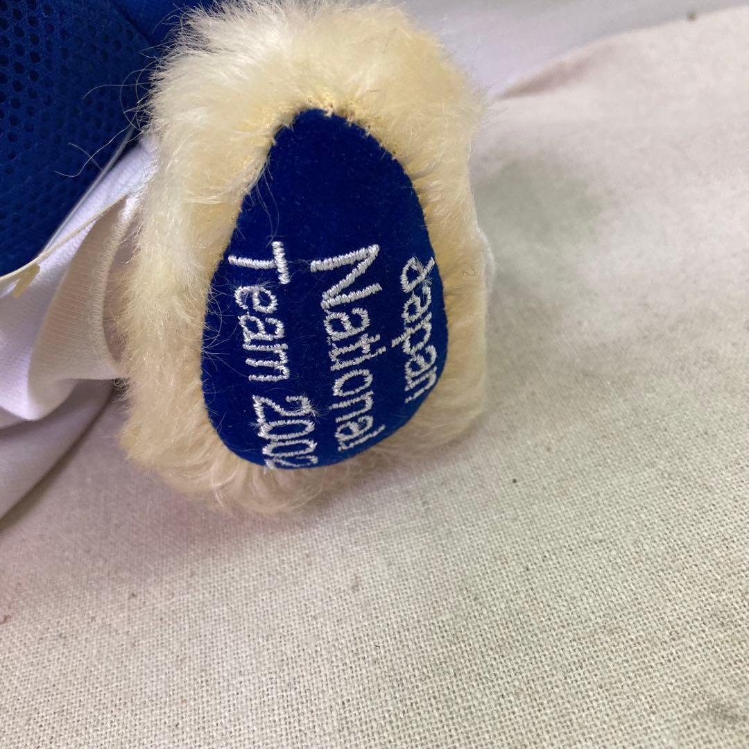 2002 サッカー 日本代表 ユニフォーム　テディベア ぬいぐるみ ハーマン社