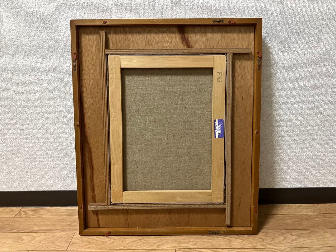 小薗保典 日枝神社 大スギ 絵 絵画 風景画 日本画