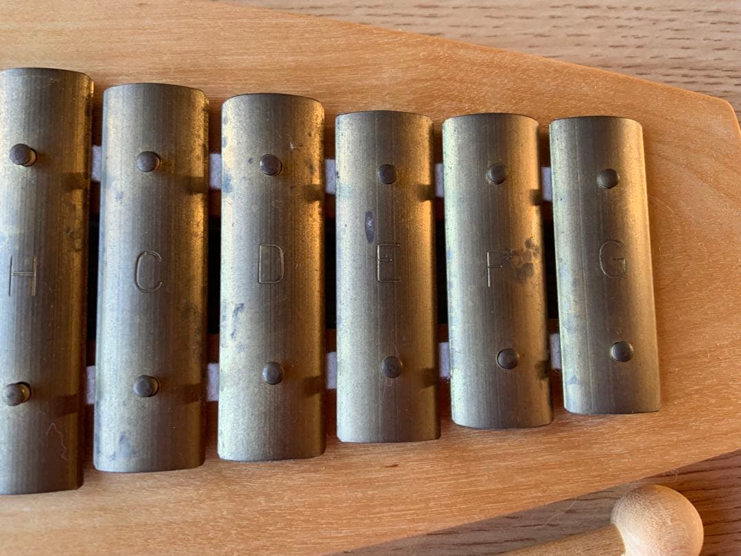 2.5万円 知育玩具 アウリス シェルズ グロッケン 12音 ダイヤトニック