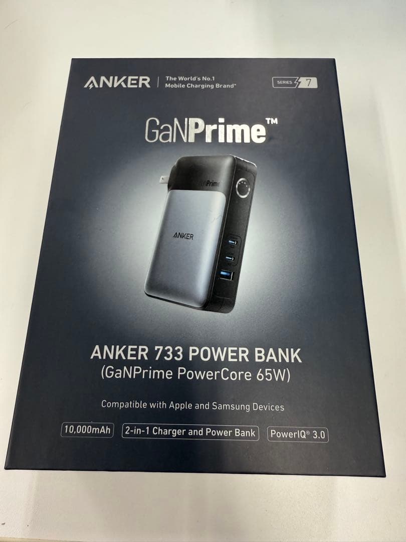 発電機・ポータブル電源 ANKER 733 POWER BANK GaNPrime 65W