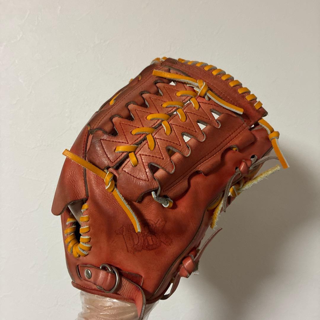 メ*ル様 プロ野球選手支給品　アシックス　ゴールドステージ 硬式投手用　asic