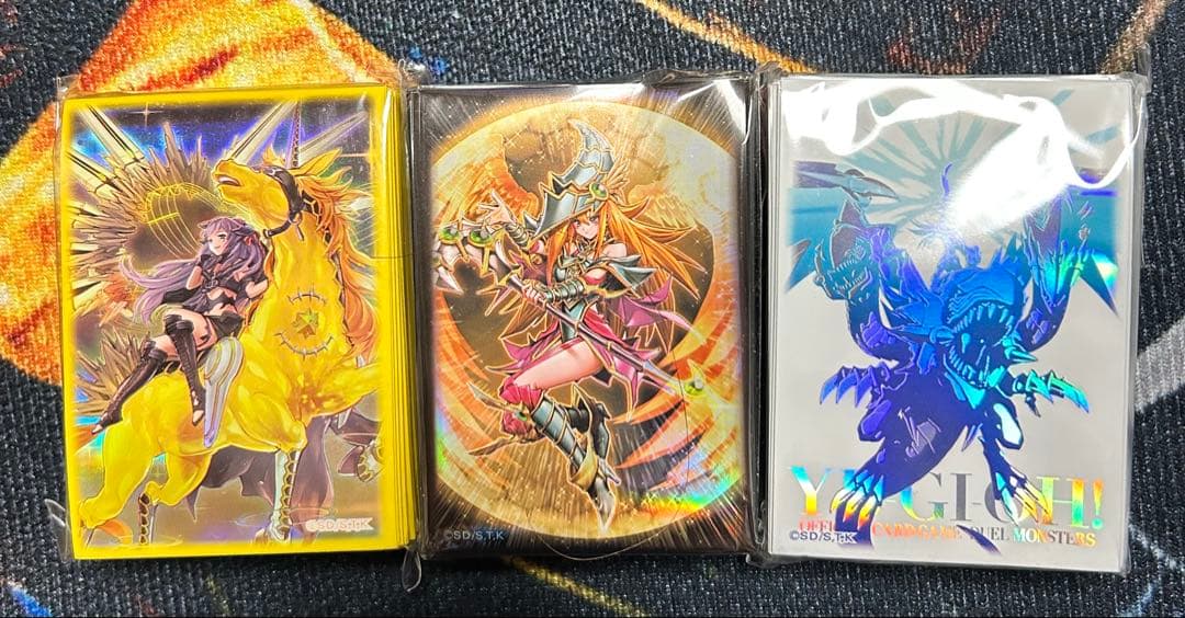 遊戯王OCG　スリーブ　束ねられし力等　新品　未開封　ニューロン限定品3個セット