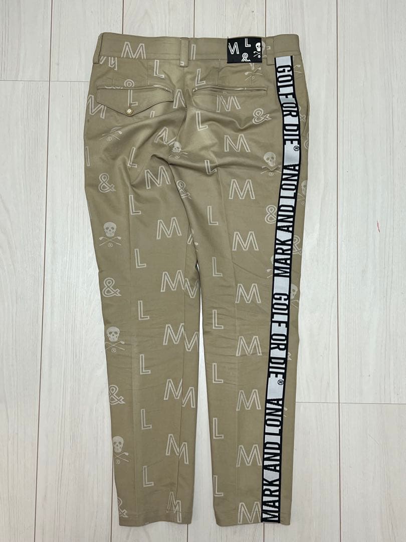 マークアンドロナ mark&lona メンズ　パンツ　ベージュ