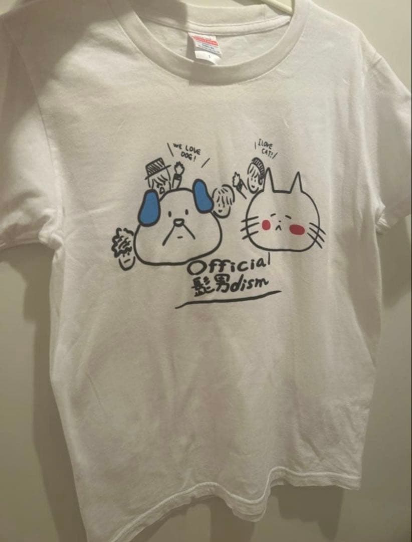Official髭男dism 犬キャTシャツ初期