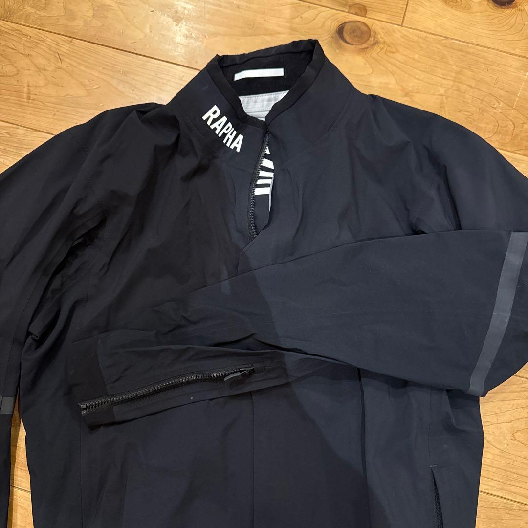 【美品】RAPHA ブラック サイクルジャケット 長袖パーカー