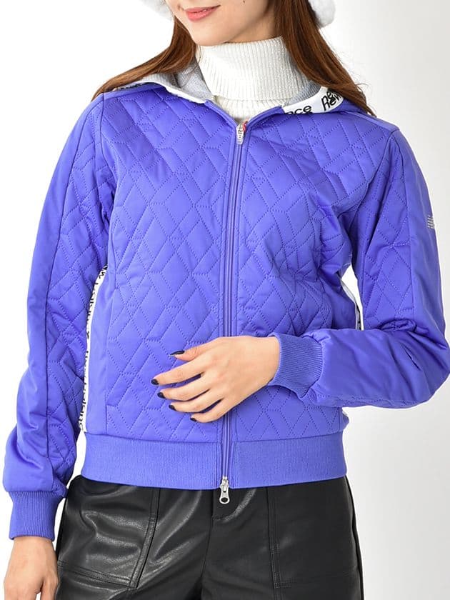 ニューバランスゴルフ　防風フルジップフーディ　新品未使用 パープル