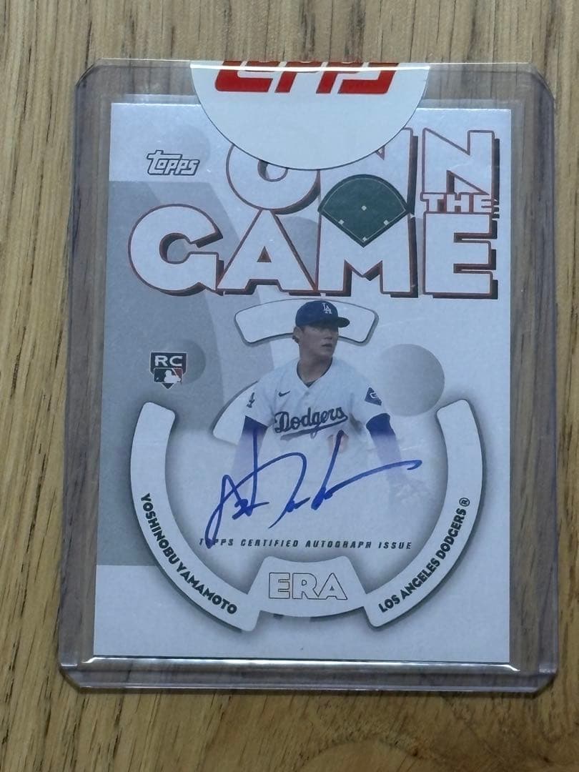 Topps Archives 2024 山本由伸　直筆サイン　ドジャース