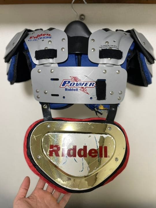 RiddellPower SPX10 ショルダー+バックプレート付 XSサイズ