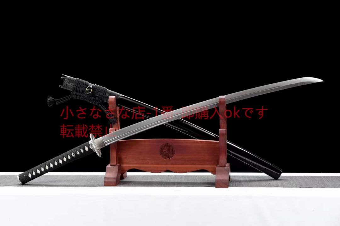 模様鋼小烏丸『鴻運打刀』武具　刀装具　日本刀　模造刀 居合刀