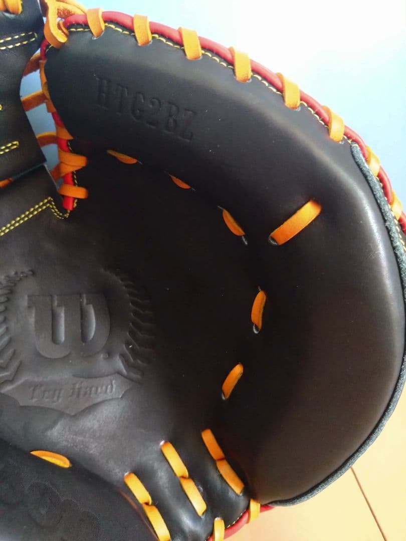 Wilson ウィルソン トレーニング用ミット 捕手用　WTAHTG2BZ