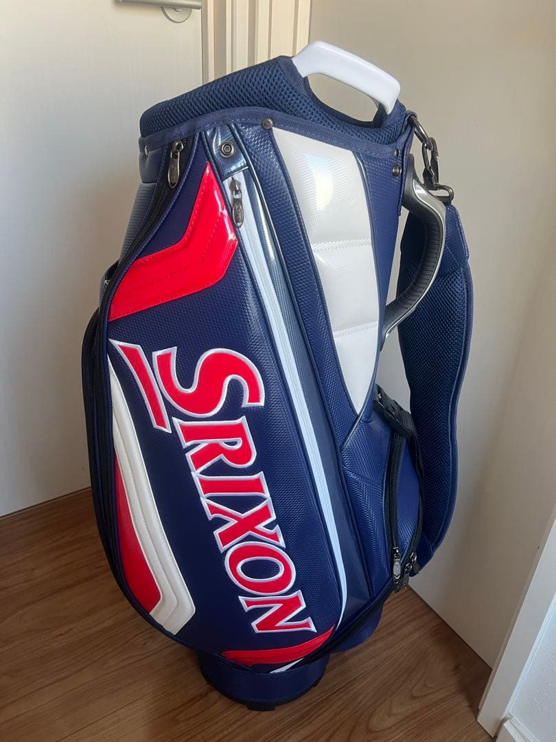 Srixon キャディバッグ ネイビー/レッド