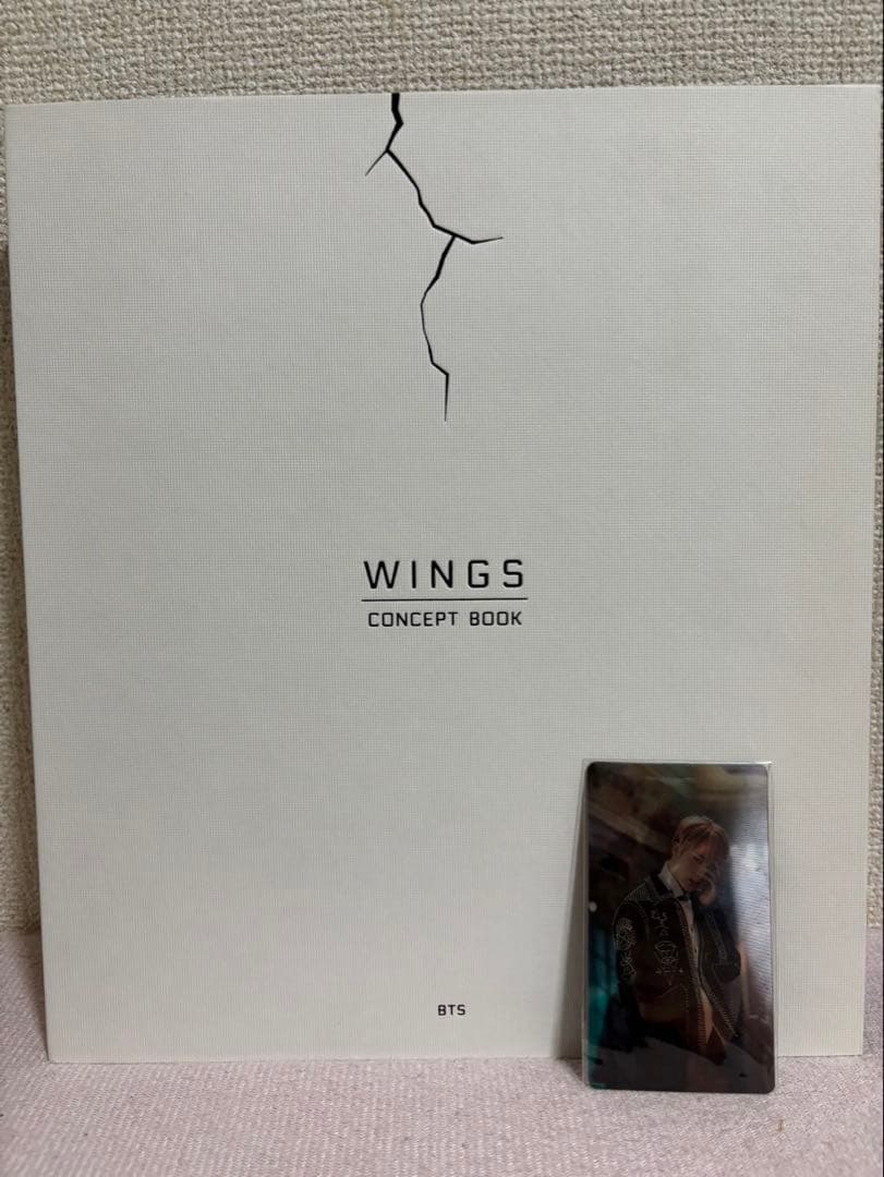BTS WINGS CONCEPT BOOK フォトカード付き