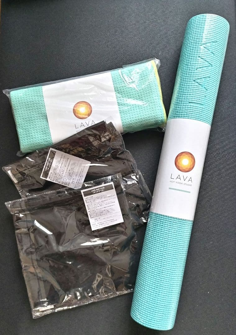 LAVA ラバ ヨガマット ラグ ケース 2個　計4点セット 新品未使用