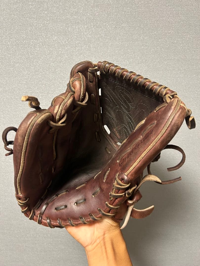 ミズノ オーダーグローブ ブラウンレザー