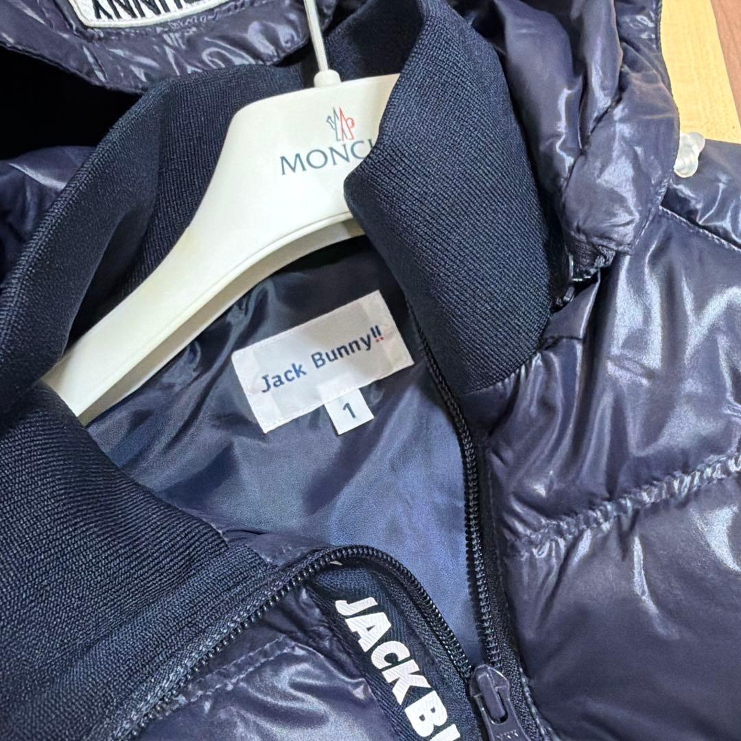 ジャックバニー　ダウン　2way ベスト　フード