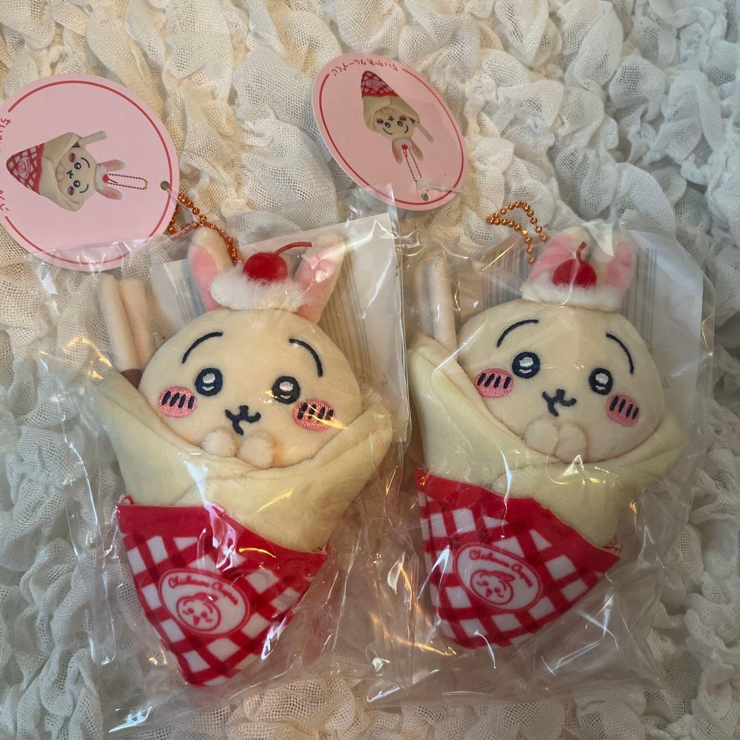 クレープくじ　うさぎ×2