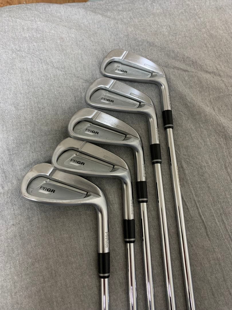 PRGR アイアンセット 5本セット ステンレススチー
