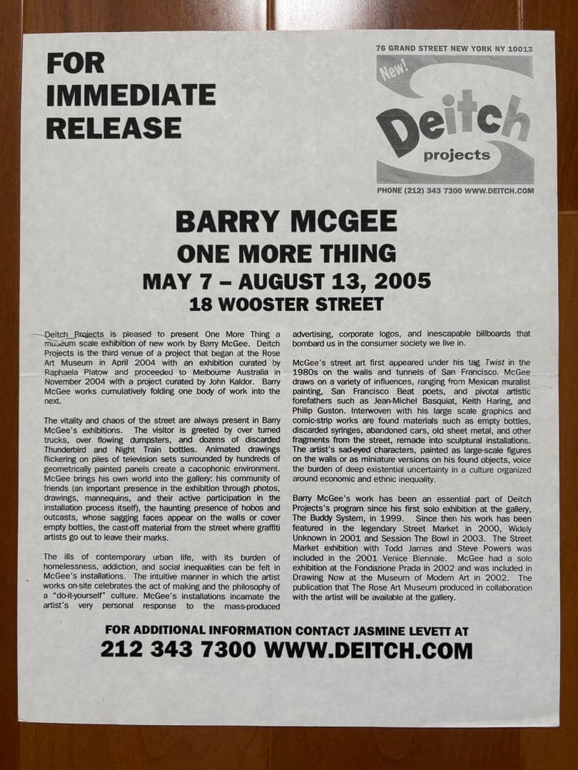 【最終値下げ】 Barry Mcgee バリーマッギー 激レアポスター ツイスト