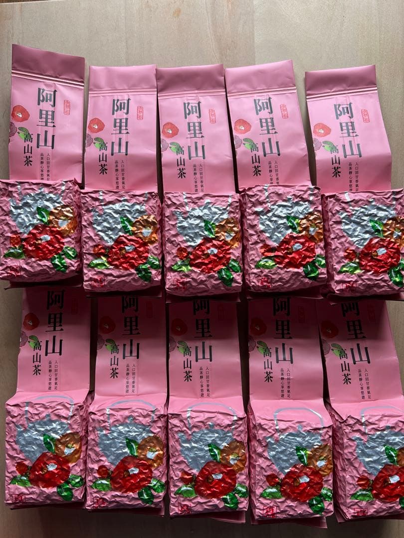 台湾茶 阿里山金萱烏龍茶　150gx10