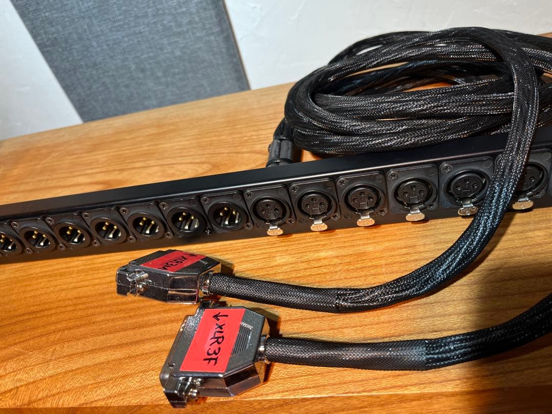 DB25 XLR マルチケーブル　MOGAMI avid、api、SSL、UAD