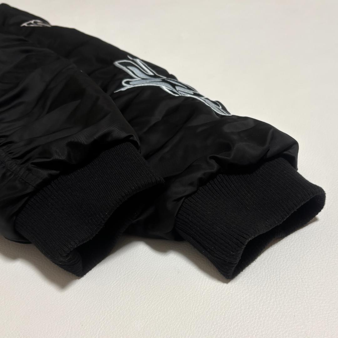 希少 THE RAMPAGE ワッペンジャケット 16 受注生産 L 黒 LDH