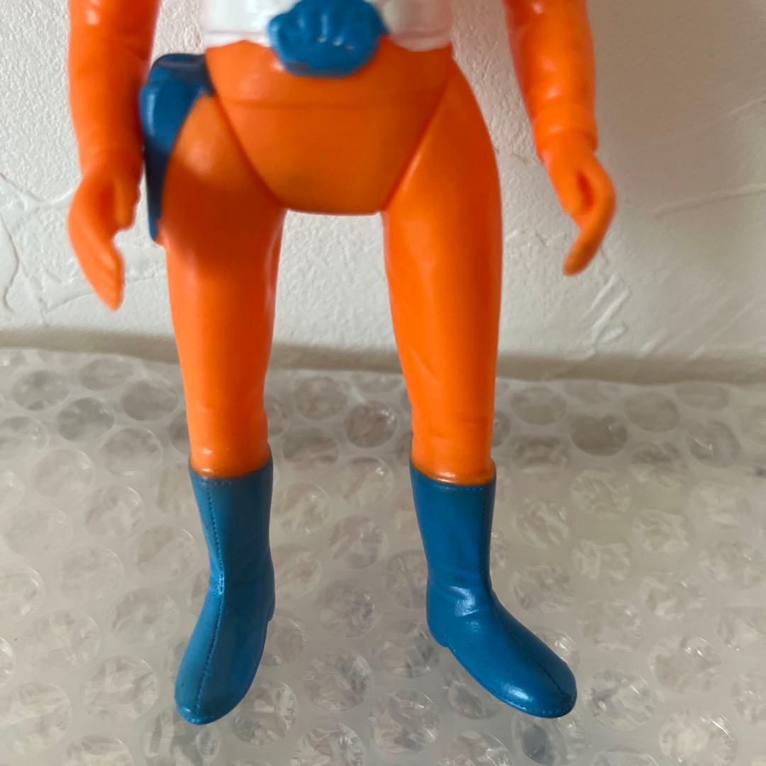 ⚠️激レア　トリプルファイター　SAT隊員　ミドルサイズ　ソフビ　当時物