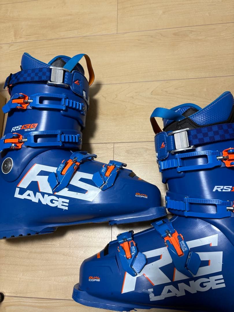 LANGE RS 130 スキーブーツ 青