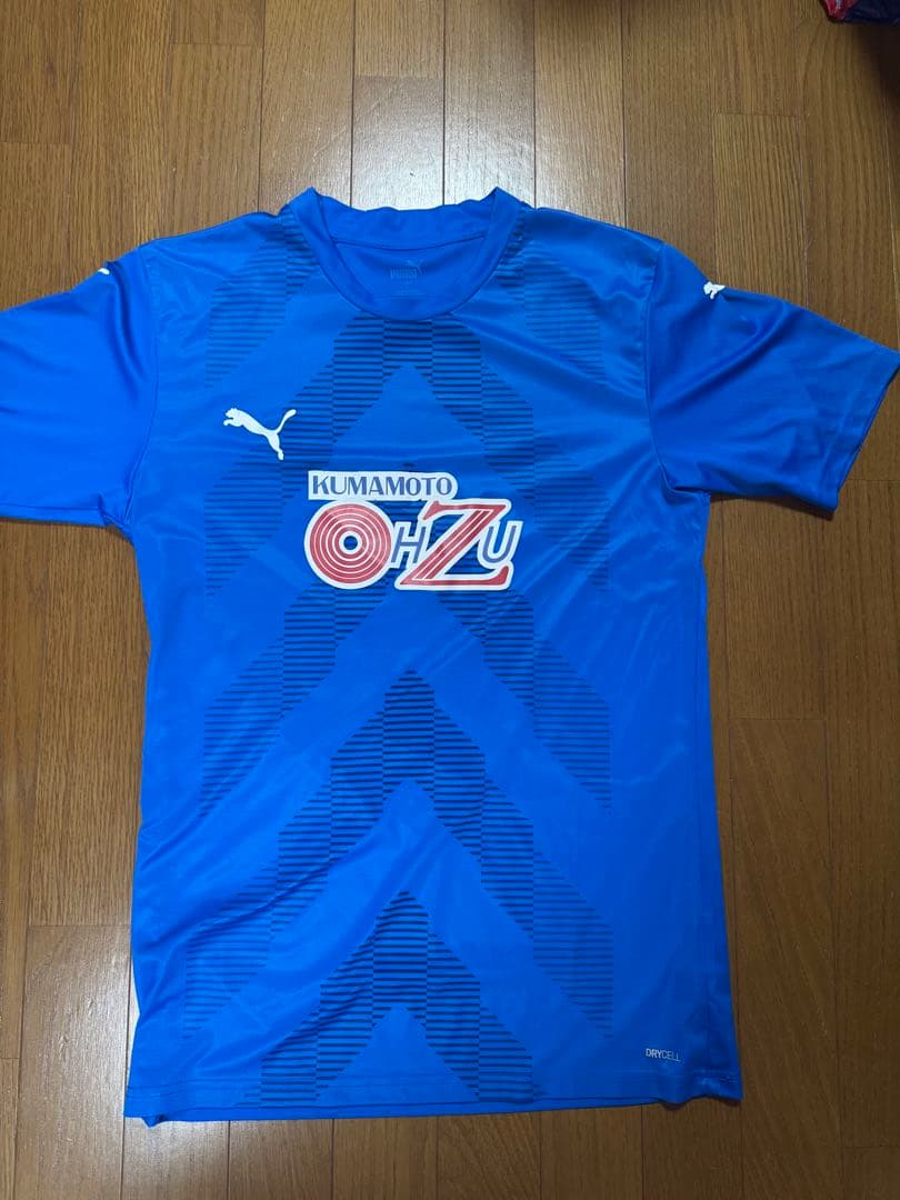 大津高校サッカー部　移動着　半袖