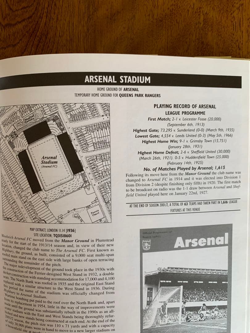 超希少本　イングランド&スコットランド314スタジアム 詳細辞典