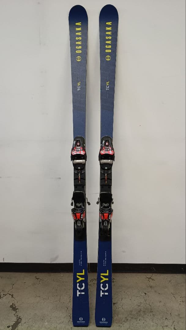 OGASAKAオガサカ ジュニア TCYL 170 スキー板 バインディング付き