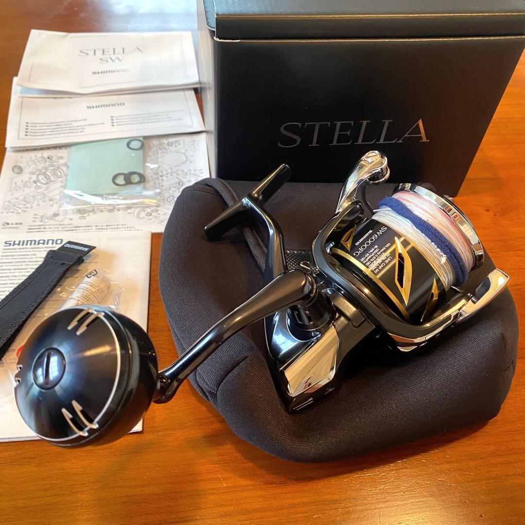 美品　シマノ　20 ステラ　SW 6000 PG リール　STELLA