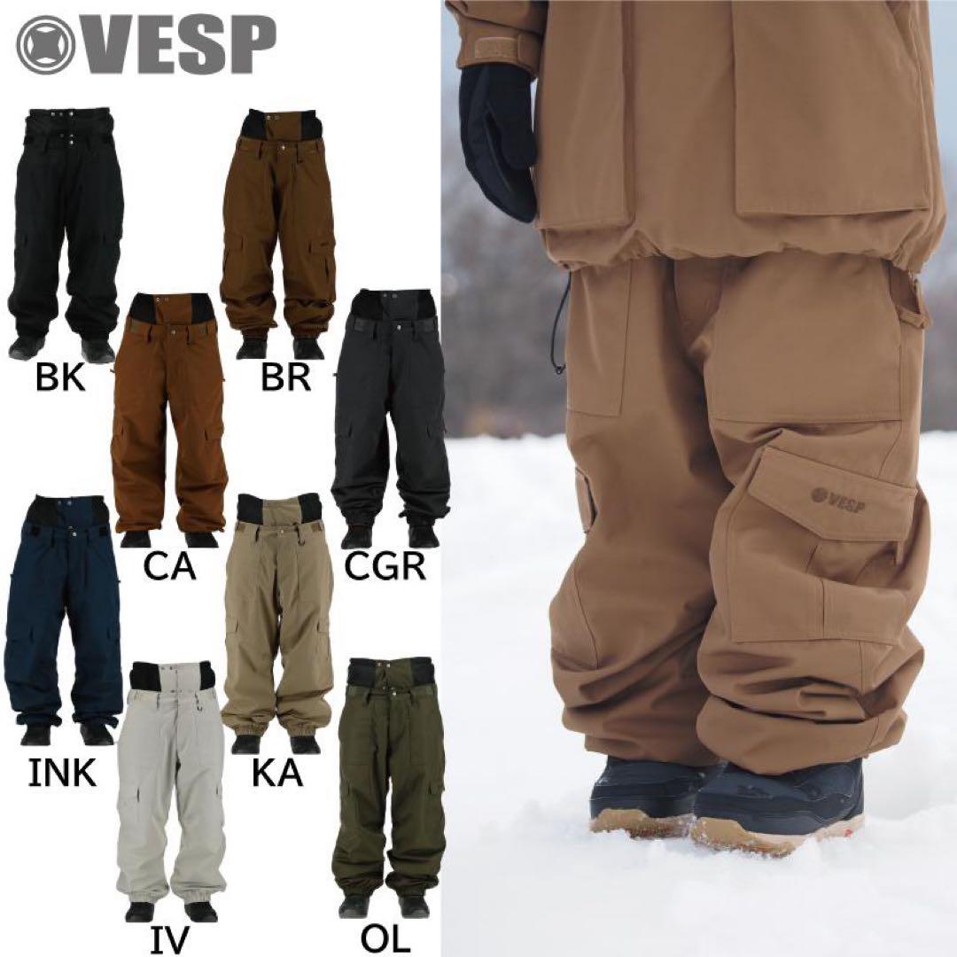 VESPA スノーボードパンツ BK