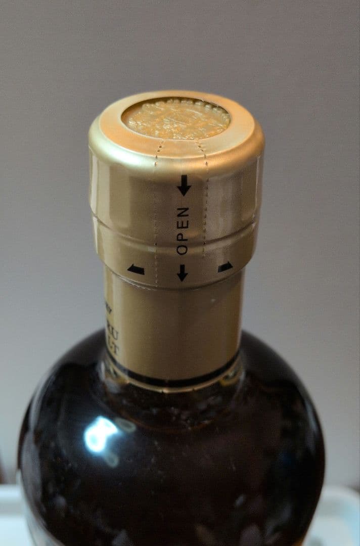 竹鶴 ピュアモルト　黒ラベル ニッカNIKKA 旧ラベル