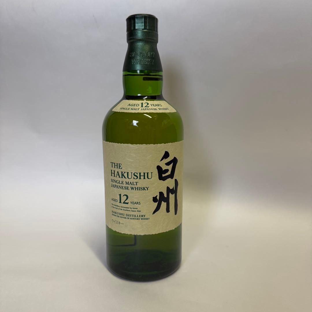 サントリーシングルモルトウイスキー　白州　12年