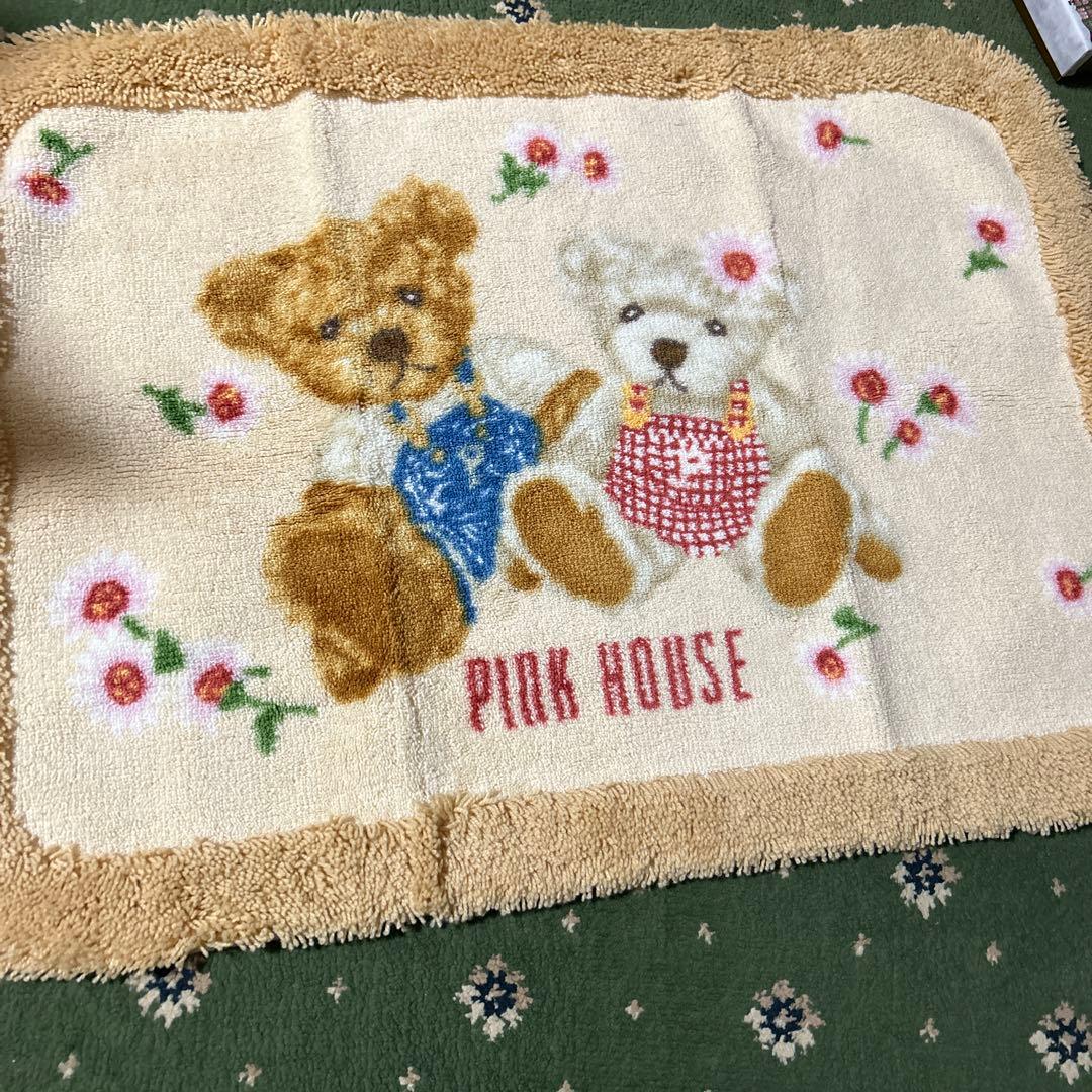 ピンクハウス　テディベア　くま　マット　pink house