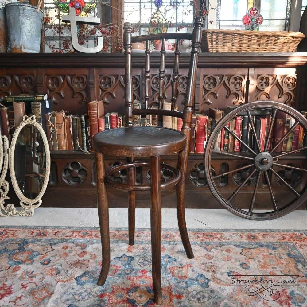 L3710-107-2 英国アンティーク ベントチェア ドールチェア ハイチェア