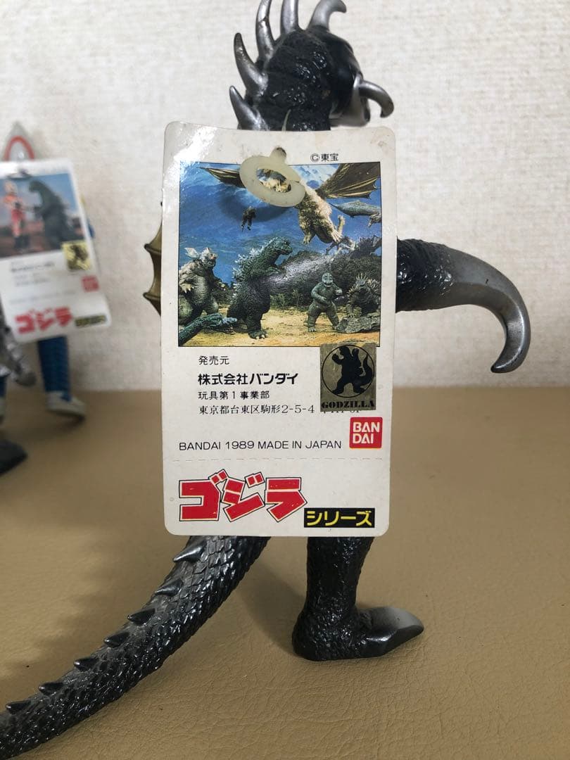 ゴジラシリーズ5体★タグ付き5体バンダイJAPANフィギュア　円谷英二　円谷プロ