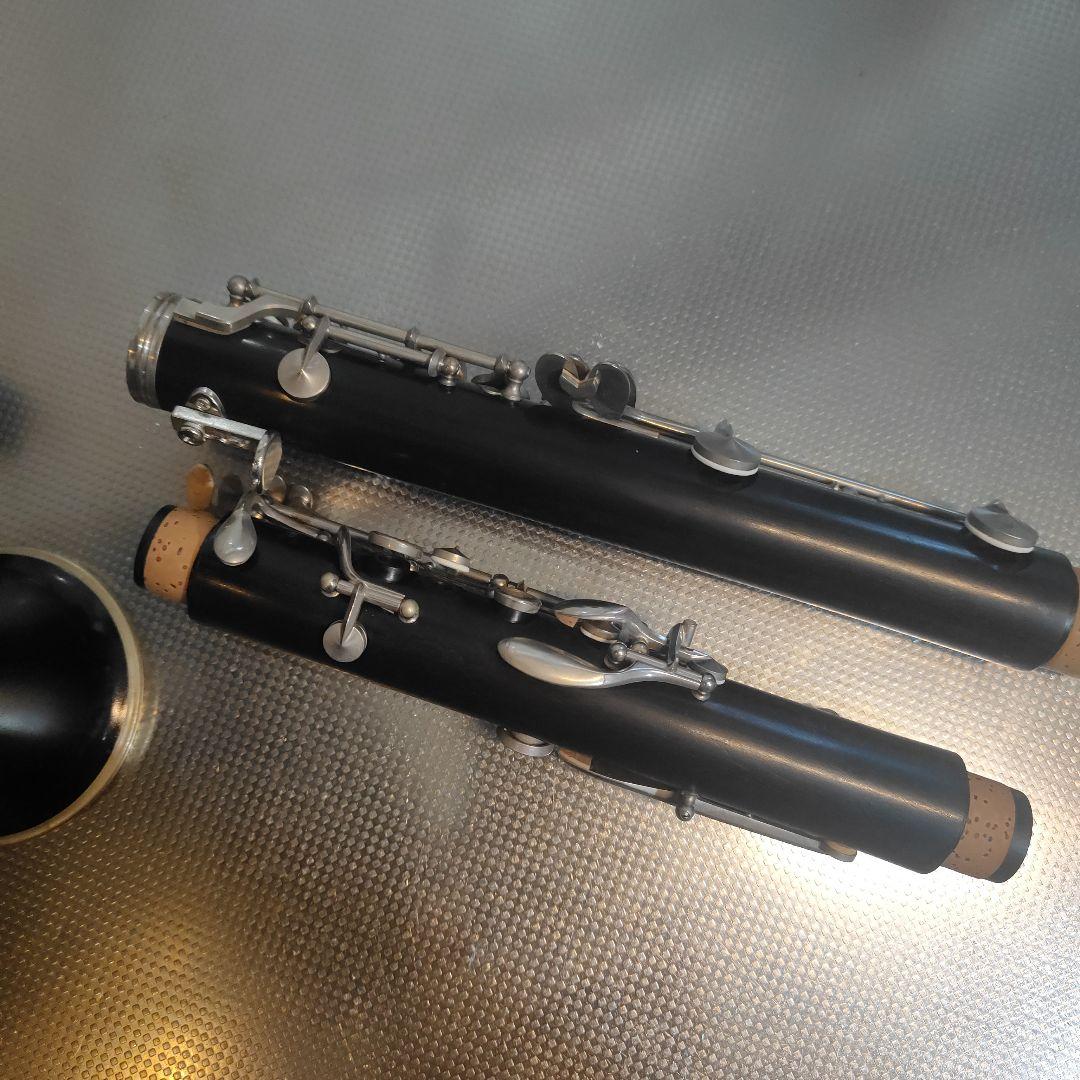 ビッフェ-クランポン木製クラリネット ケース付きタンポ、コルク交換済み