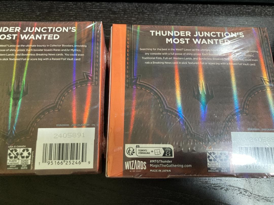 サンダージャンクションの無法者 コレクターブースター 2BOX 英語 MTG