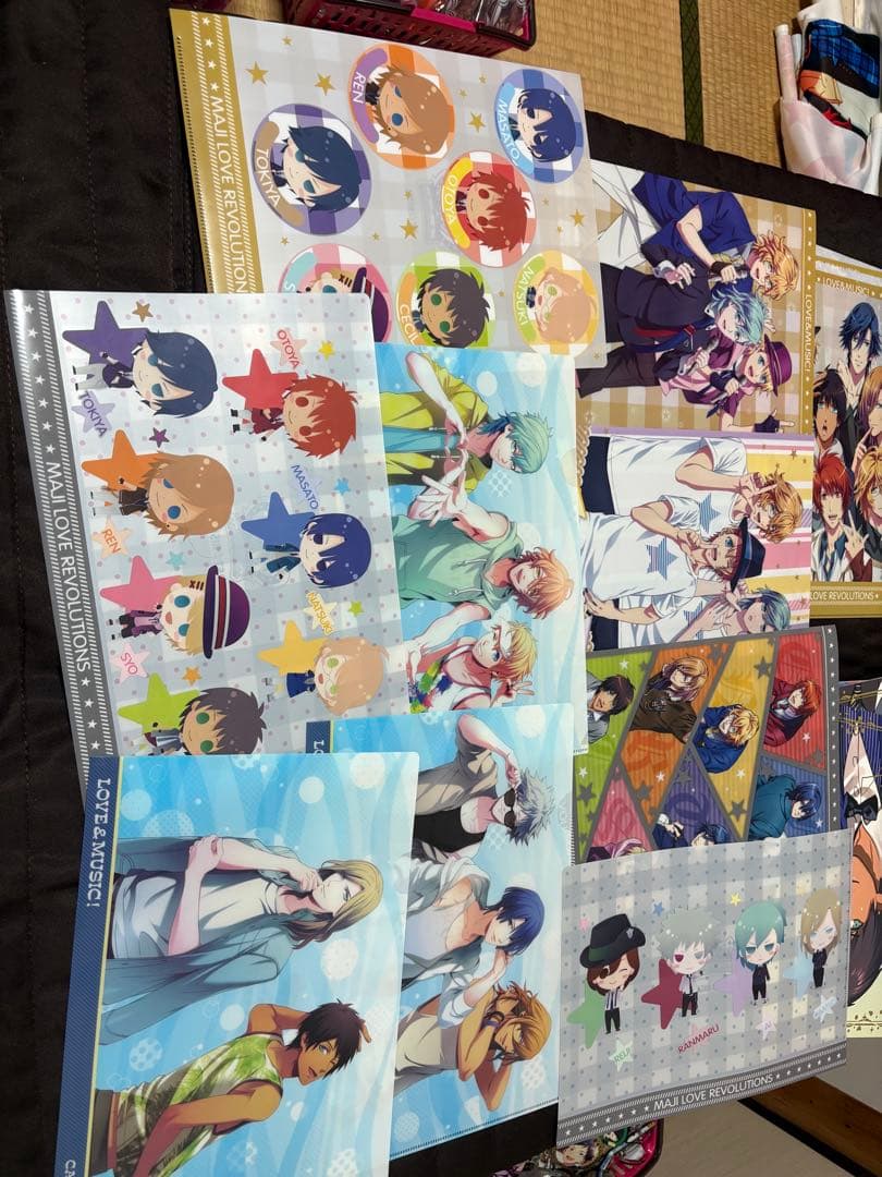 うたプリうたの☆プリンスさまっ♪美風藍来栖翔グッズまとめ缶バッジST☆RISH