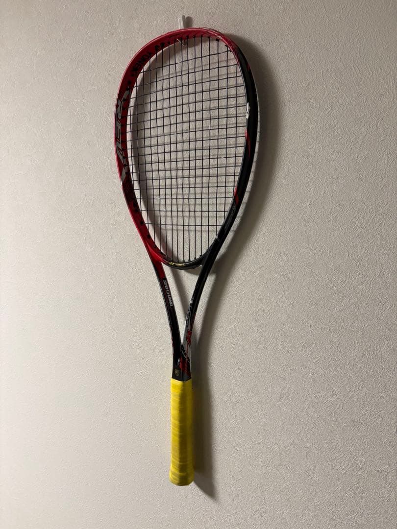 YONEX ナノフォース8V 赤 ソフトテニス UL1