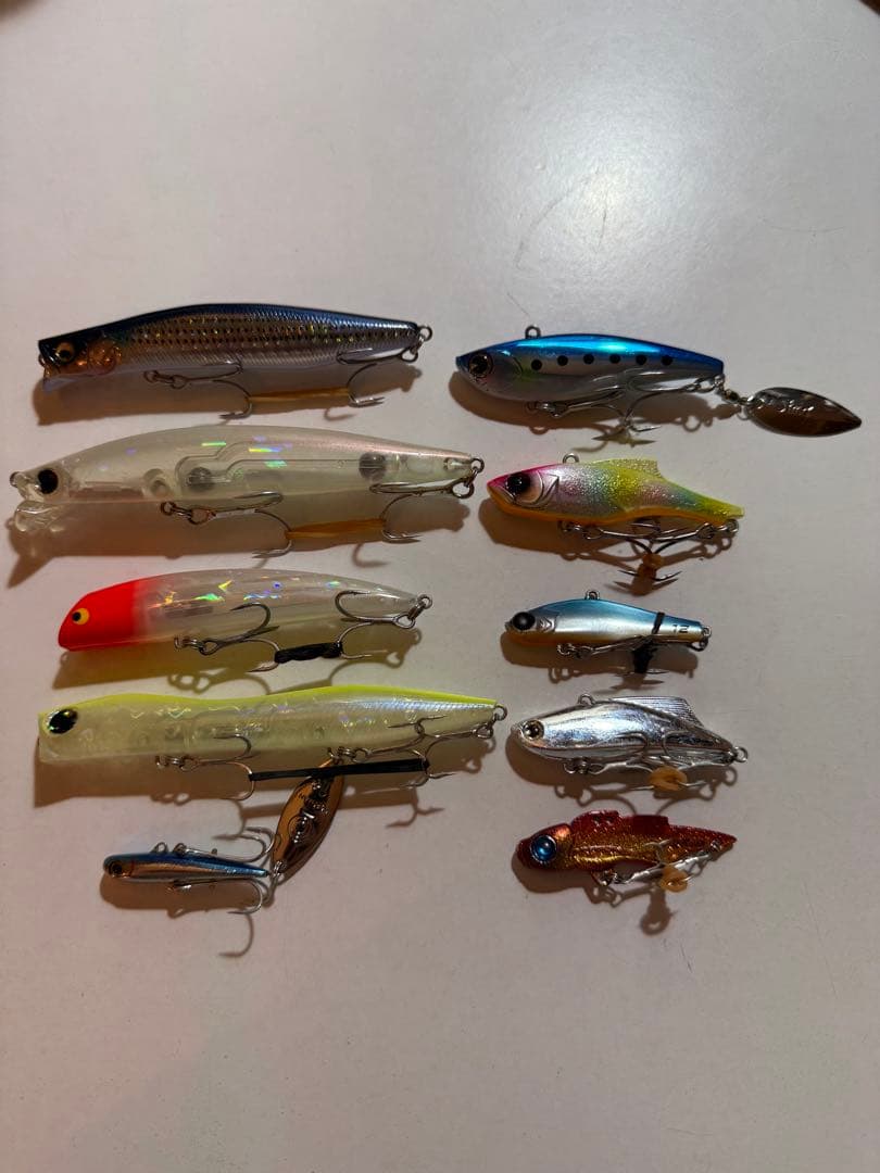 シーバスルアー　10点セット