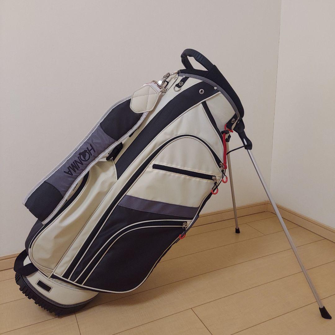 HONMA★ホンマ★9型★軽量★キャディバッグ★スタンド★モグラ