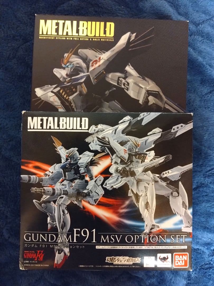 美品　L BUILD GUNDAM F91 オプションセット付き